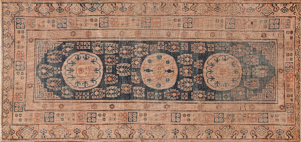 Shabby Chic Antique Khotan Rug #71484 Shabby Chic Antique Khotan Rug #71484 by Nazmiyal Antique Rugs