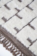 Texture Of Modern Boho Chic Rug 142799280 by Nazmiyal NYC