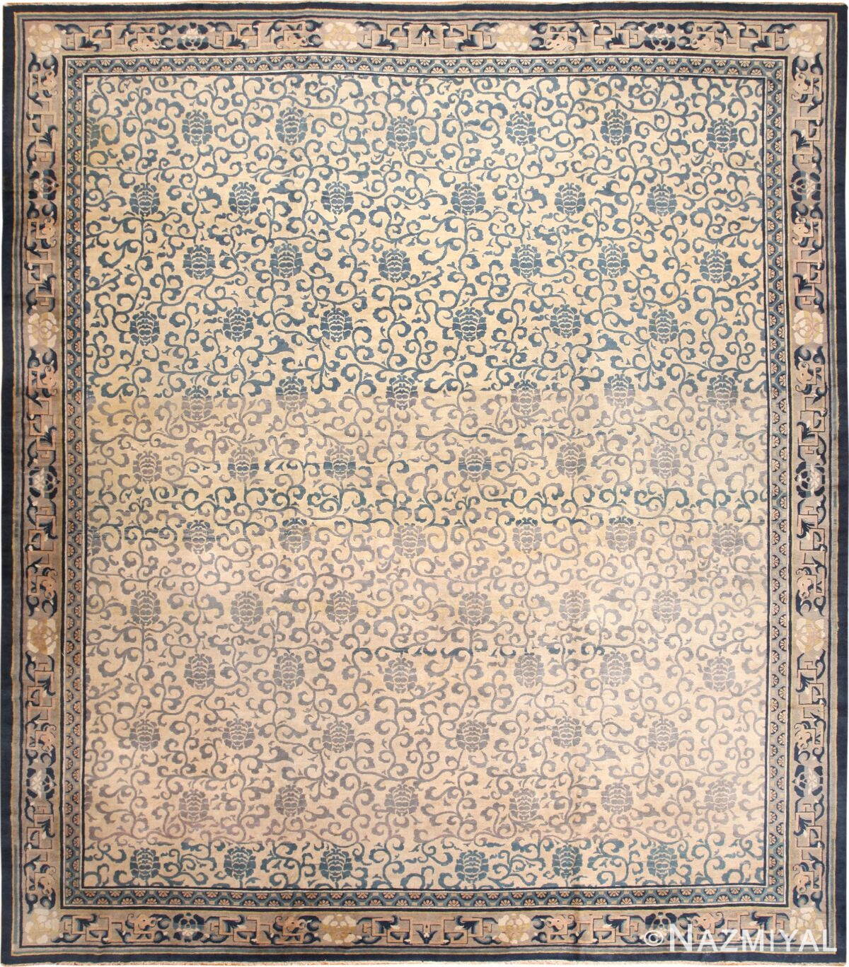 Large Antique Chinese Rug 70293 by Nazmiyal NYC
