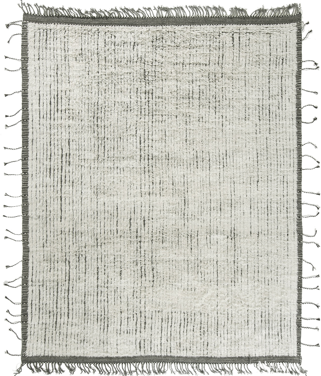 Neutral Tones Linear Design Modern Boho Chic Area Rug #142742787 by Nazmiyal Antique Rugs