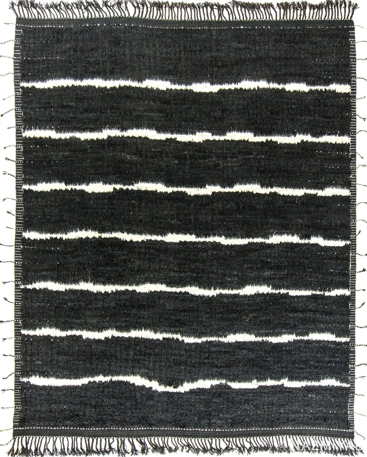 Modern Boho Chic Rug 142743015 by Nazmiyal NYC