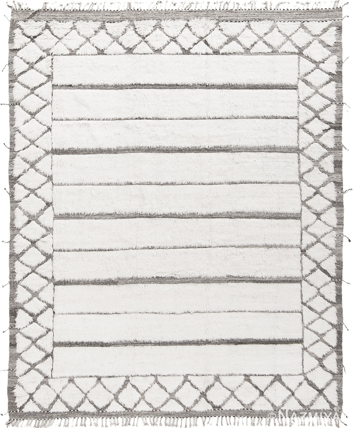 Modern Boho Chic Rug 142793903 by Nazmiyal NYC
