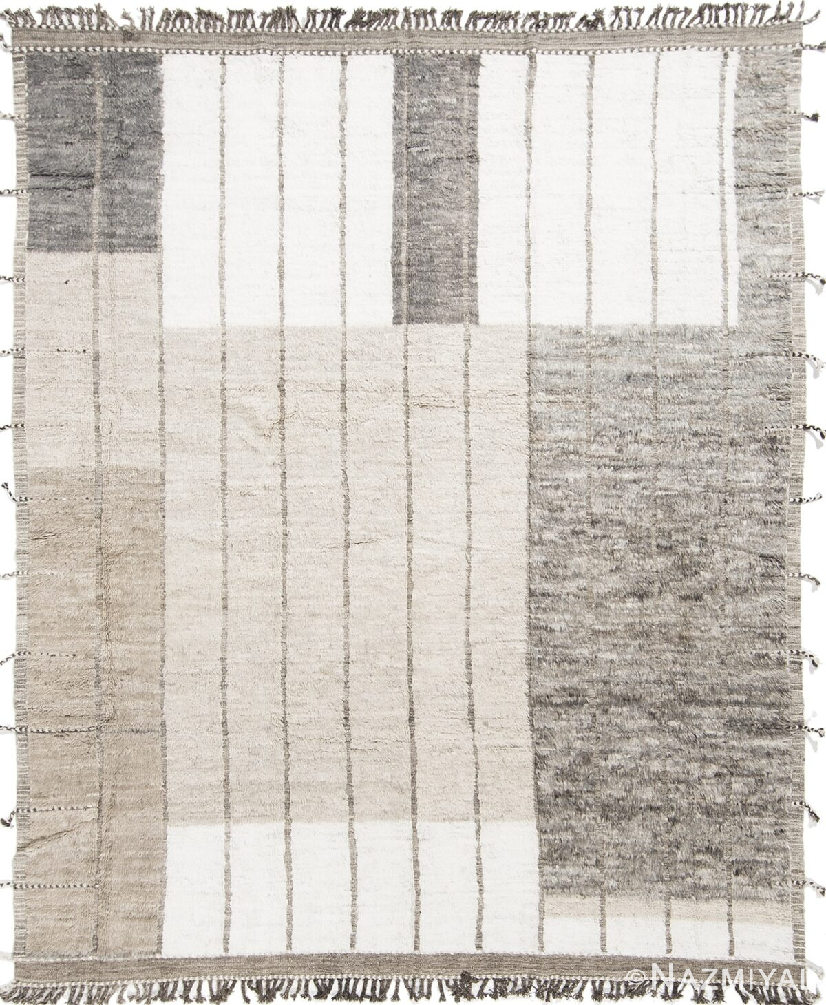 Modern Boho Chic Rug 142795259 by Nazmiyal NYC