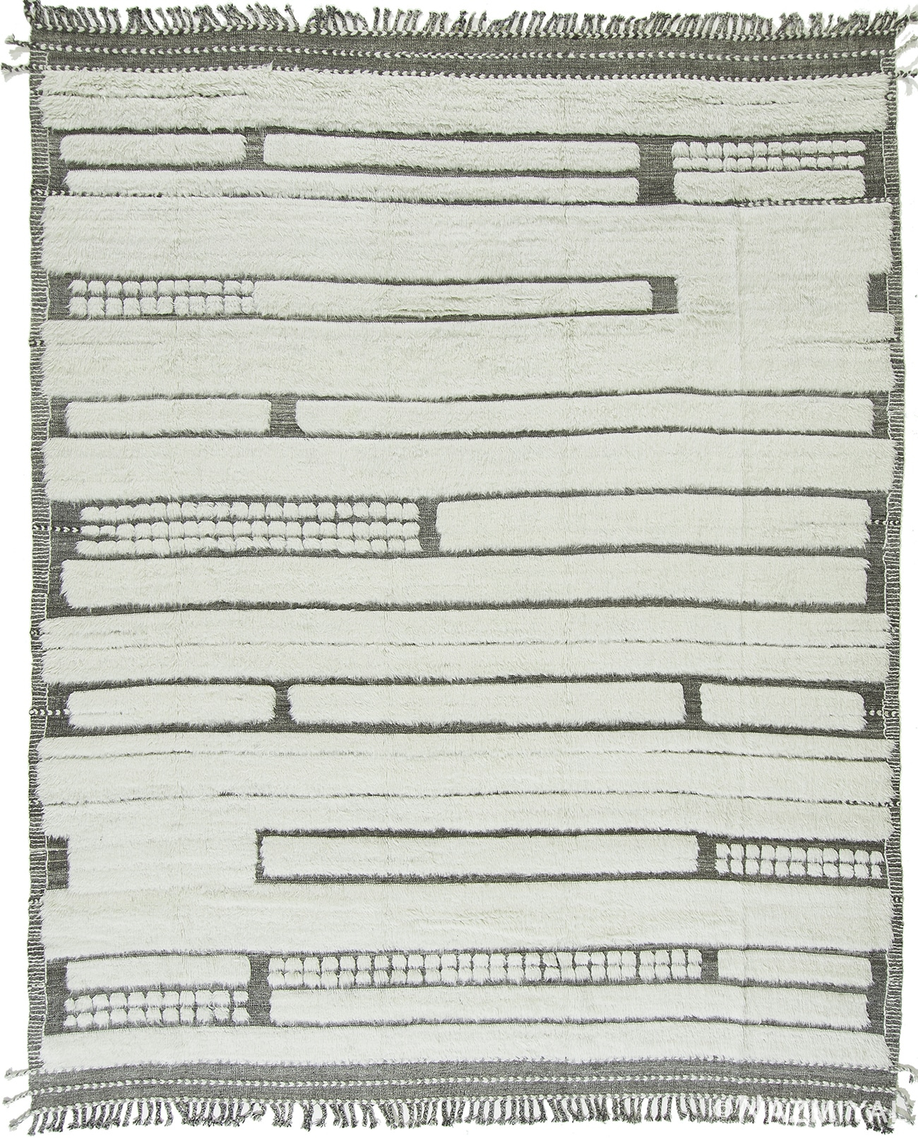 Modern Boho Chic Rug 142819346 by Nazmiyal NYC