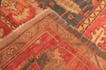 Weave Of Large Antique Turkish Oushak Rug 49596 by Nazmiyal NYC