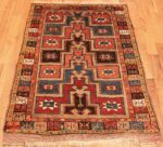 Whole View Of Antique Turkish Karapinar Rug 70346 by Nazmiyal NYC