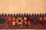 Border Of Antique Caucasian Moghan Runner Rug 70170 by Nazmiyal NYC