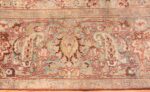 Border Of Antique Persian Khorassan Rug 46349 by Nazmiyal NYC