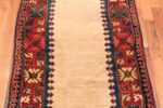 Close Up Antique Caucasian Moghan Runner Rug 70170 by Nazmiyal NYC