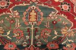 Close Up Antique Persian Serapi Rug 70349 by Nazmiyal NYC