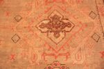 Close Up Oversized Antique Turkish Oushak Rug 50199 Nazmiyal NYC