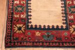 Corner Of Antique Caucasian Moghan Runner Rug 70170 by Nazmiyal NYC