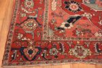 Corner Of Antique Persian Serapi Rug 70349 by Nazmiyal NYC