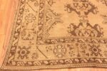 Corner Of Antique Turkish Oushak Rug 46693 by Nazmiyal NYC