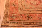 Corner Of Oversized Antique Turkish Oushak Rug 50199 Nazmiyal NYC