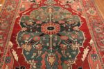 Medallion Of Antique Persian Serapi Rug 70349 by Nazmiyal NYC