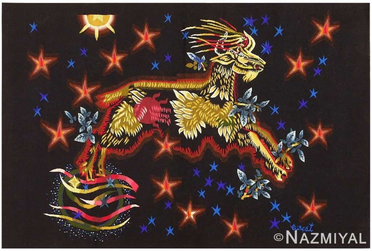 Jean Lurcat Vintage Tapestry Nazmiyal