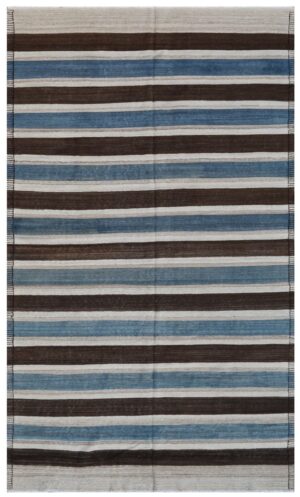Modern Flat Weave Rug 801365021 by Nazmiyal NYC