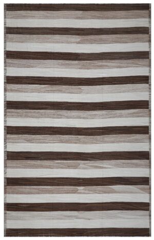 Modern Flat Weave Rug 801456066 by Nazmiyal NYC