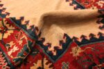 Pile Of Antique Caucasian Moghan Runner Rug 70170 by Nazmiyal NYC