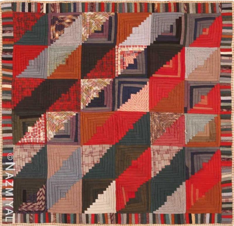 Antique American Mennonite Quilt Antique American Mennonite Quilt Nazmiyal