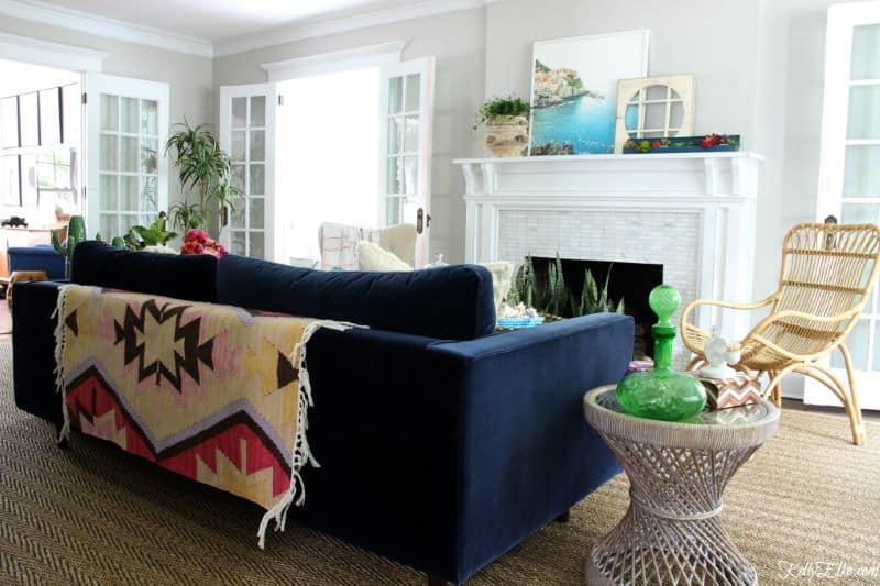 Rug Over the Sofa Rug Over the Sofa Nazmiyal