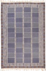 Vintage Scandinavian Swedish Kilim Rug 70364 by Nazmiyal NYC