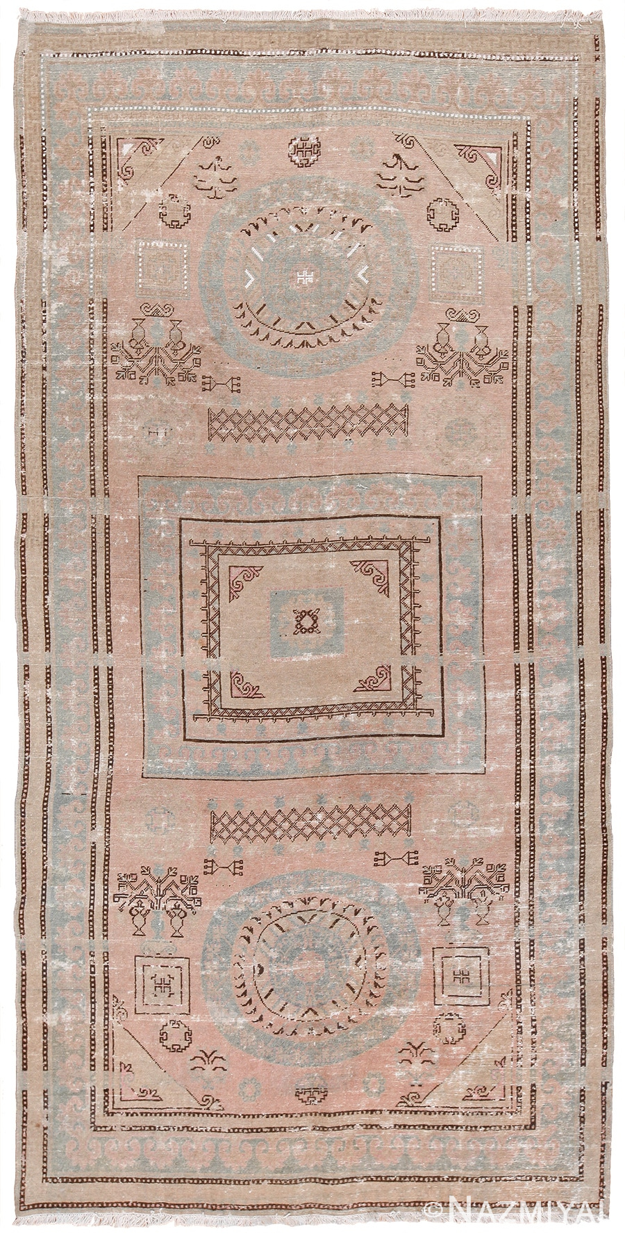 Antique Khotan Rug 43190 by Nazmiyal NYC