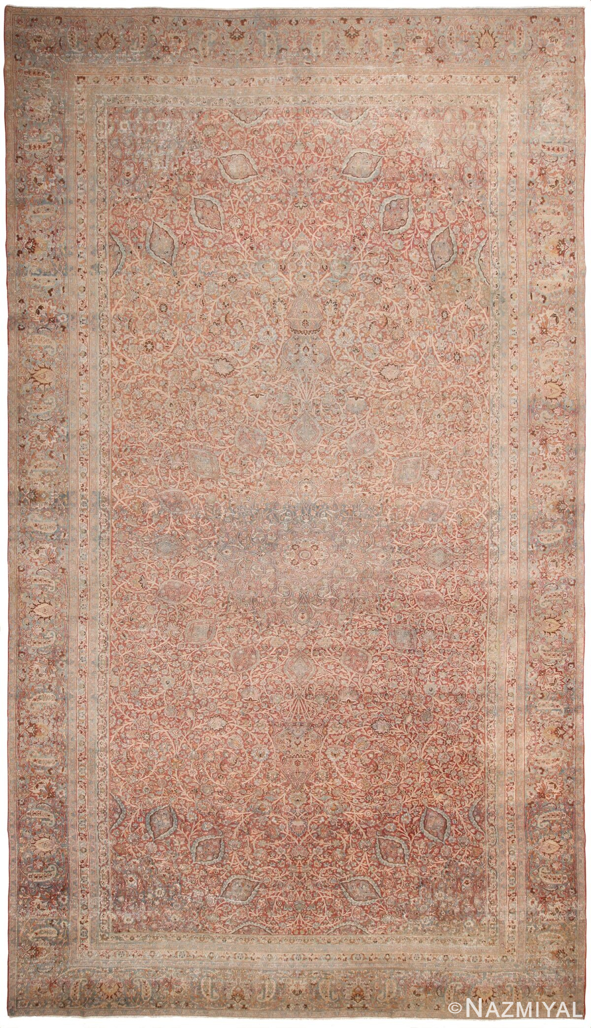 Large Antique Persian Khorassan Rug 46349 Nazmiyal Antique Rugs