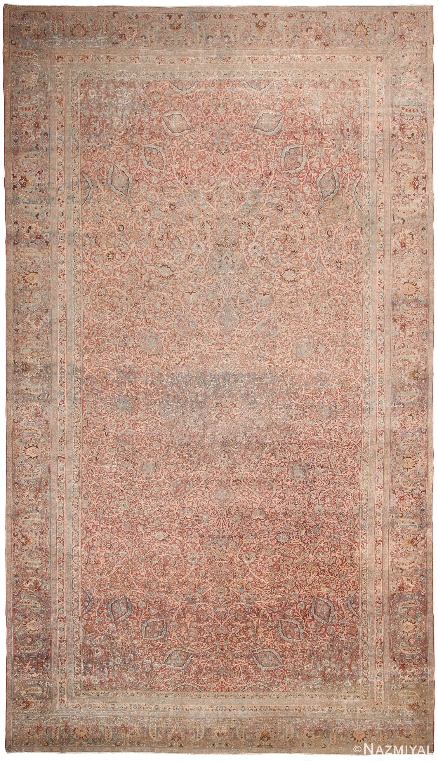 Large Antique Persian Khorassan Rug 46349 Nazmiyal Antique Rugs