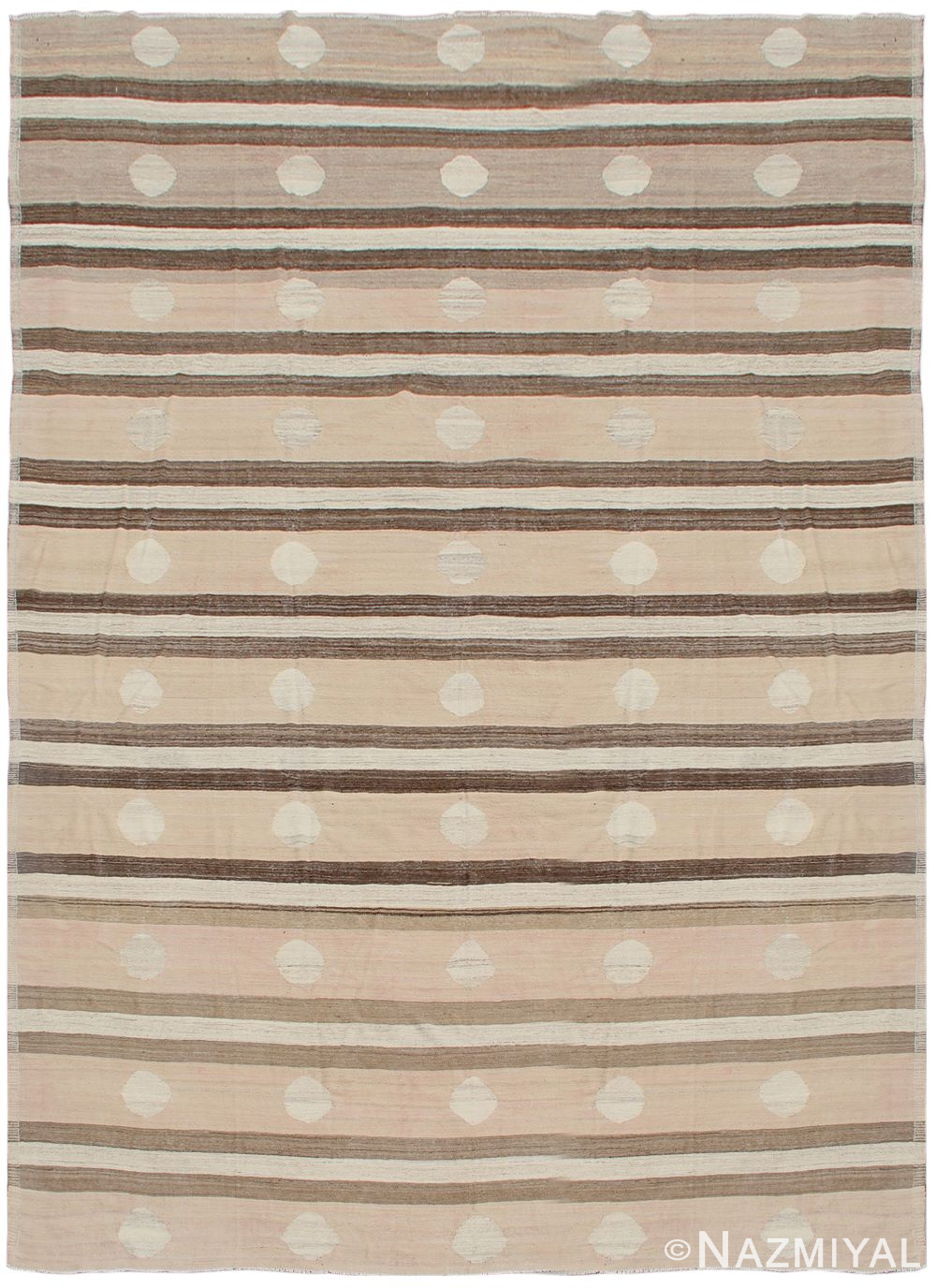 Modern Flat Weave Rug 801639609 by Nazmiyal NYC