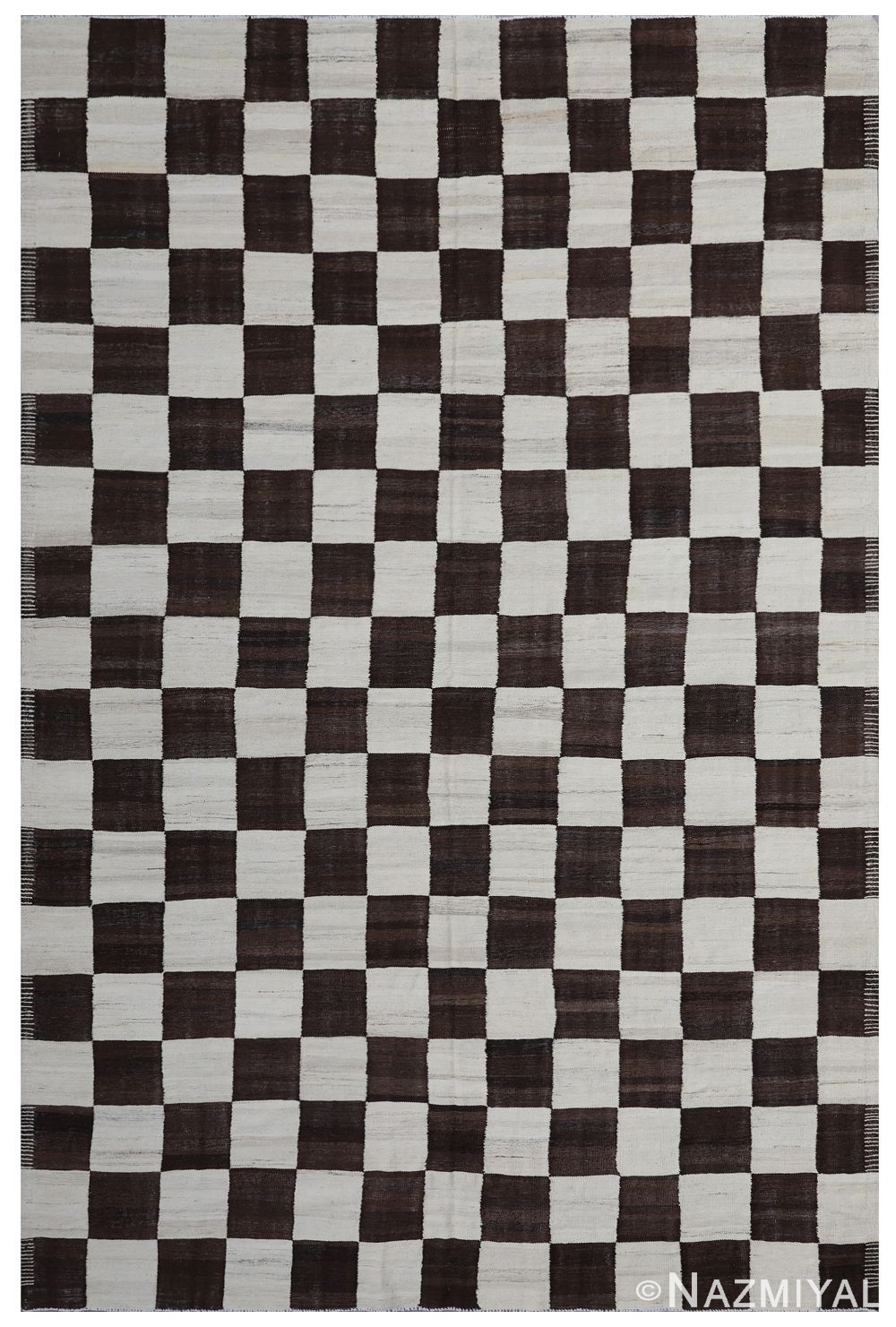 Modern Flat Weave Rug 801668174 by Nazmiyal NYC
