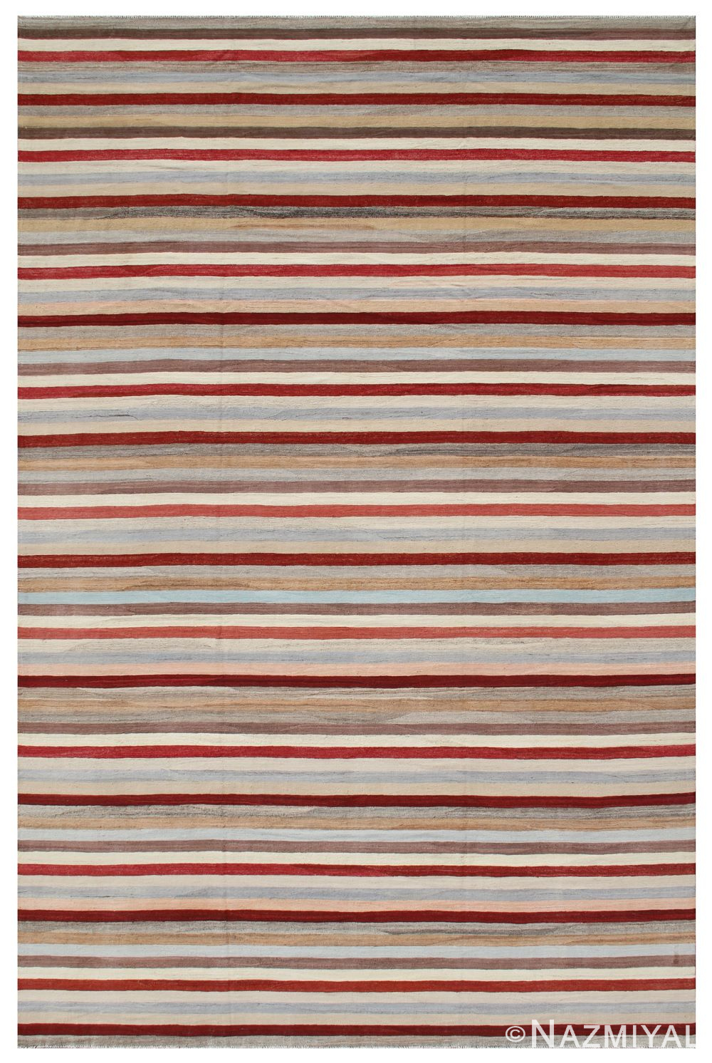 Modern Flat Weave Rug 802023454 by Nazmiyal NYC