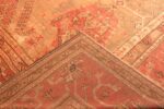 Weave Of Oversized Antique Turkish Oushak Rug 50199 Nazmiyal NYC