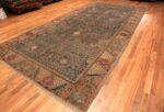 Whole View Of 17th Century Persian Isfahan Rug 49141 by Nazmiyal NYC