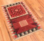 Whole View Of Vintage Scandinavian Marta Mass Rug 70365 by Nazmiyal NYC