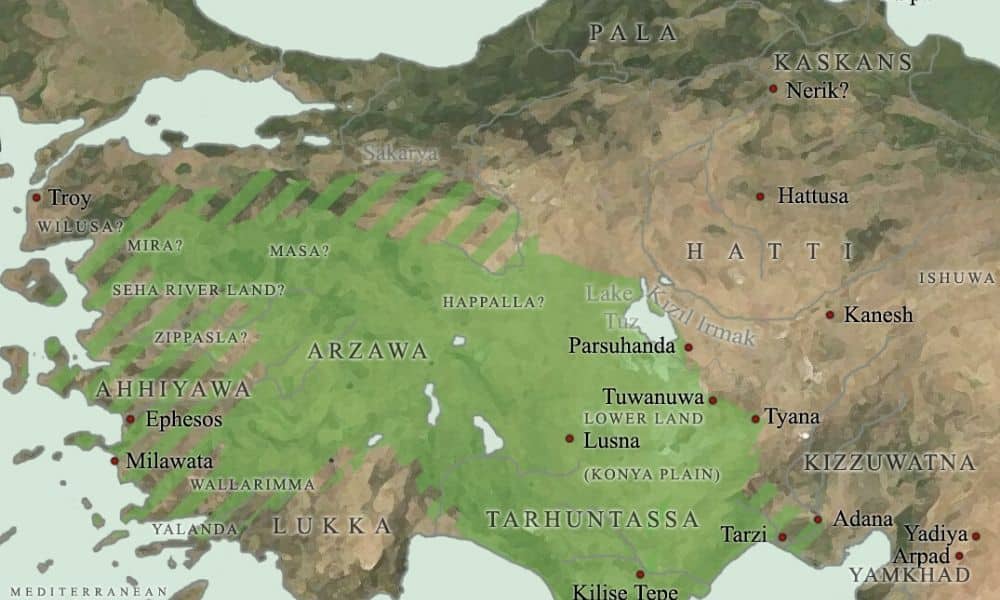 Map Of Anatolia / The Anatolian Peninsula Map Of Anatolia / The Anatolian Peninsula by Nazmiyal Antique Rugs