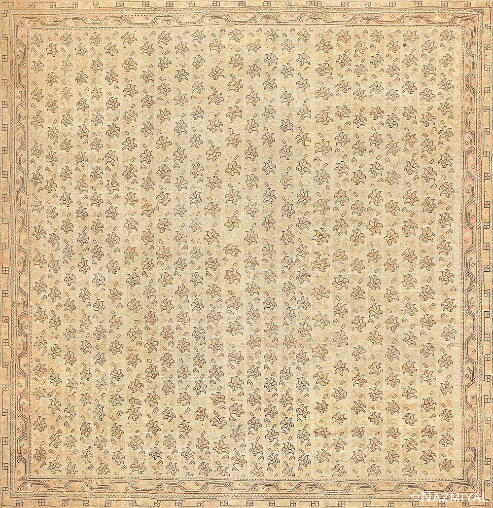Antique Turkish Oushak Rug Antique Turkish Oushak Rug #47585 by Nazmiyal Antique Rugs