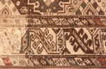 Border Of Shabby Chic Garden Design Antique Persian Rug 70435 by Nazmiyal NYC