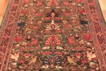 Center Of Jewel Tone Antique Persian Sarouk Farahan Rug 70397 by Nazmiyal NYC