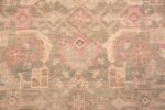 Close Up Decorative Tribal Antique Persian Malayer Runner Rug 70437 by Nazmiyal NYC