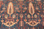 Close Up Large Antique Persian Bakshaish Rug 70432 by Nazmiyal NYC