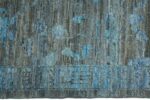 Close Up Of Modern Oushak 60470 by Nazmiyal NYC