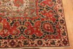 Corner Of Antique Persian Tabriz Rug 46383 by Nazmiyal NYC