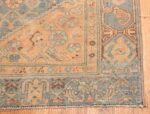 Corner Of Light Blue Antique Persian Malayer Rug 70434 by Nazmiyal NYC
