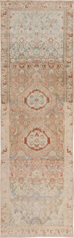Decorative Antique Persian Malayer Rug 70438 by Nazmiyal NYC