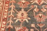 Detail Tribal Earth Tone Persian Malayer Rug 70443 Nazmiyal