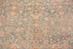 Details Light Blue Antique Persian Malayer Rug 70434 by Nazmiyal NYC
