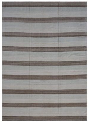 Modern Flat Weave Rug 801426043 by Nazmiyal NYC