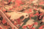 Pile Of Jewel Tone Antique Persian Sarouk Farahan Rug 70397 by Nazmiyal NYC